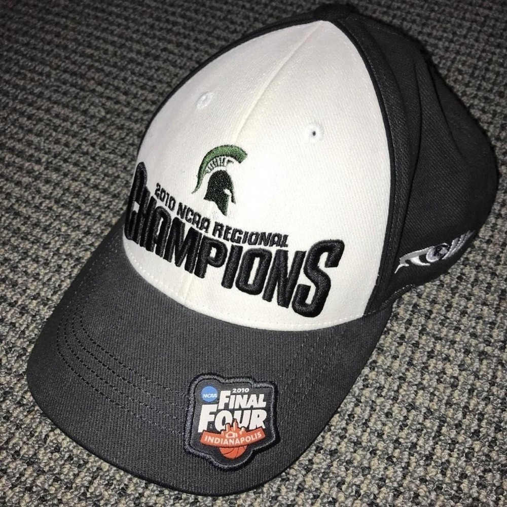 Michigan State Spartans Men's Hat commemorates the team's 2010 NCAA